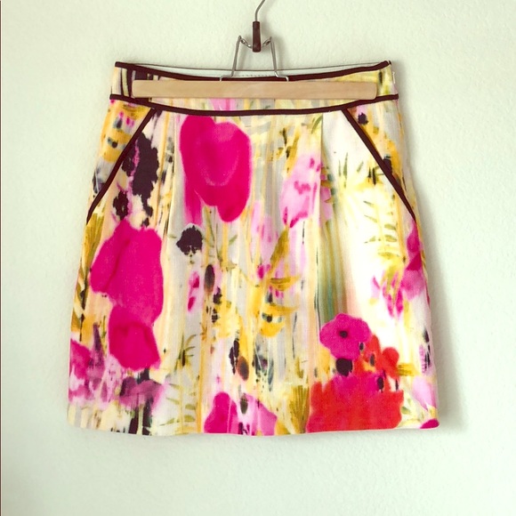 Anthropologie Dresses & Skirts - \Anthropologie\• Tabitha Floral Skirt